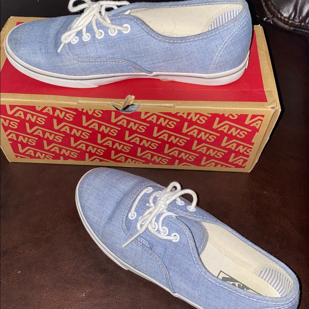 Light Blue Denim Vanz